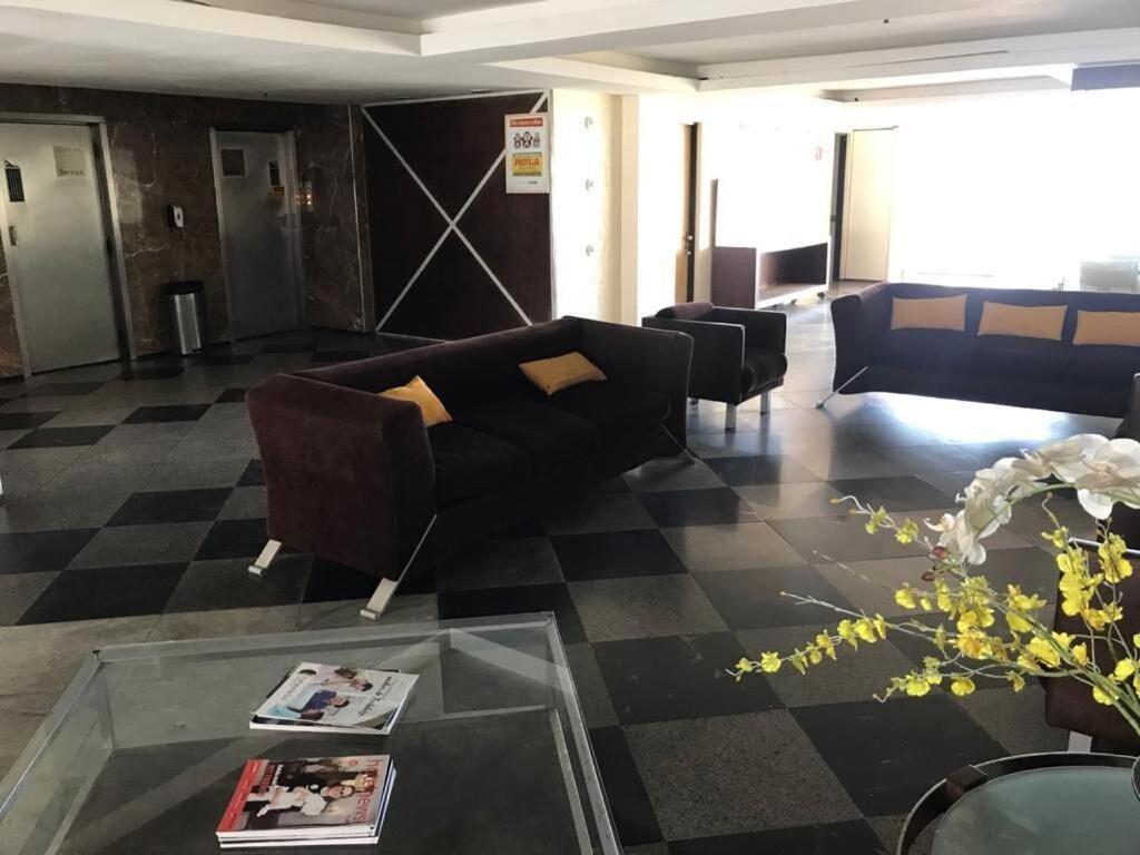 205 Flat Mobiliado Com Vista Lateral Mar Na Praia De Iracema Daire Fortaleza  Dış mekan fotoğraf